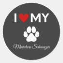 Buscar schnauzer miniatura pegatinas Amar
