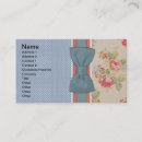 Buscar flores bonitas tarjetas de visita Azul