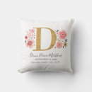 Buscar letras florales cojines Para ella
