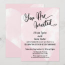 Buscar rosa en colores pastel invitaciones Moderno