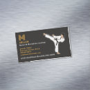 Buscar karate tarjetas de visita Entrenador