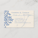Buscar letra t tarjetas de visita Para ella