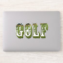 Buscar golf pegatinas Logotipo