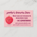 Buscar fruta exótica tarjetas de visita 8 º fruta