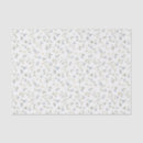 Buscar pintado floral papel papel de seda Azul