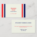 Buscar barber shop tarjetas de visita Peluquero