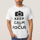 Buscar foco camisetas fotografía