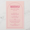 Buscar rosa del fucsia boda menus Para todos