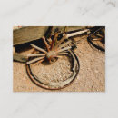 Buscar madera vieja tarjetas de visita Occidental