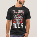 Buscar rock n roll camisetas Amante de la música