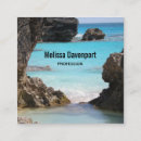 Buscar isla tarjetas de visita Fotografía