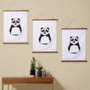 Buscar madera de bambú posters Panda