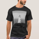 Buscar faro blanco camisetas Blanco y negro