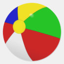 Buscar pelotas de playa pegatinas General y unisex