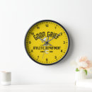 Buscar dolor relojes de pared Divertido