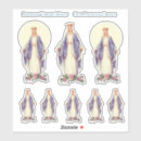 Buscar virgen maría bendecido pegatinas Católico