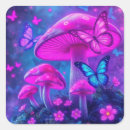Buscar flor psicodélica pegatinas Morado
