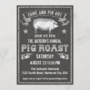 Buscar asado invitaciones Blanco y negro