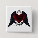 Buscar alas goticas chapas Negro
