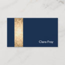 Buscar rayas azules tarjetas de visita Para ella