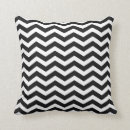 Buscar zigzag blanco y negro cojines Fresco