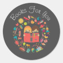 Buscar marca de libro pegatinas Moderno