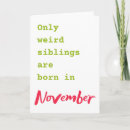 Buscar noviembre tarjetas Para ellos