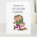 Buscar caja del chocolate tarjetas Para ella