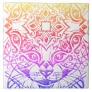 Buscar cara del gato azulejos 9 º gata