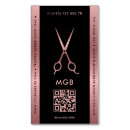 Buscar peluquería tarjetas de visita Tijeras