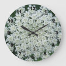 Buscar tropical relojes de pared Blanco