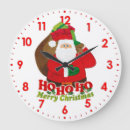 Buscar estacional relojes de pared Santa