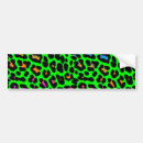 Buscar leopardo pegatinas parachoque Retro