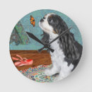 Buscar cavalier king charles spaniel relojes de pared Moderno