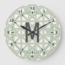 Buscar verde musgo de relojes de pared Moderno