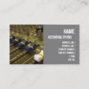Buscar estudio grabación de tarjetas de visita Audio