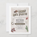 Buscar cowboy birthday invitaciones General y unisex