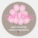 Buscar rosadas pegatinas Invitados