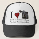 Buscar vaca negra camionero gorras Rancho