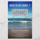 Buscar boda de playa flyers Mar