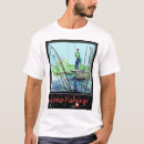 Buscar pesca ida camisetas Lago