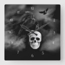 Buscar skull relojes de pared Cráneo