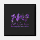 Buscar purple ribbon imanes Fe