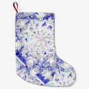 Buscar copo de nieve calcetines navideños Azul