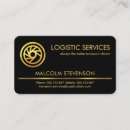 Buscar logística tarjetas de visita Camioneta