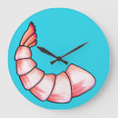 Buscar camarón relojes de pared Alimento