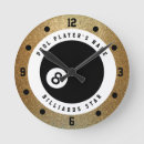 Buscar billares relojes de pared Bola ocho