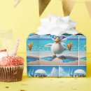 Buscar el bucear papel de regalo Océano