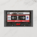 Buscar casete tarjetas de visita Sonido
