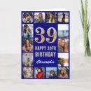 Buscar 39 años tarjetas Collage de fotos